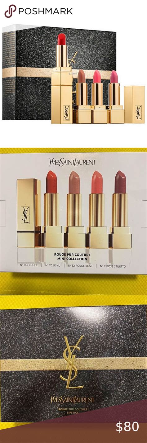 ysl perfume lipstick set|ysl discontinued lipstick.